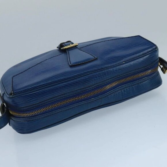 LOUIS VUITTON Epi June Feuille Shoulder Bag Blue - Picture 4 of 15